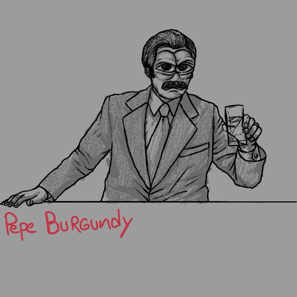 #2 PEPE BURGUNDY - Artwork