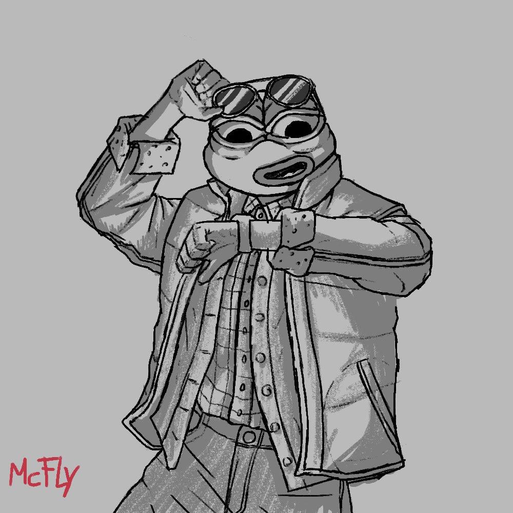 #5 PEPE MCFLY - Artwork