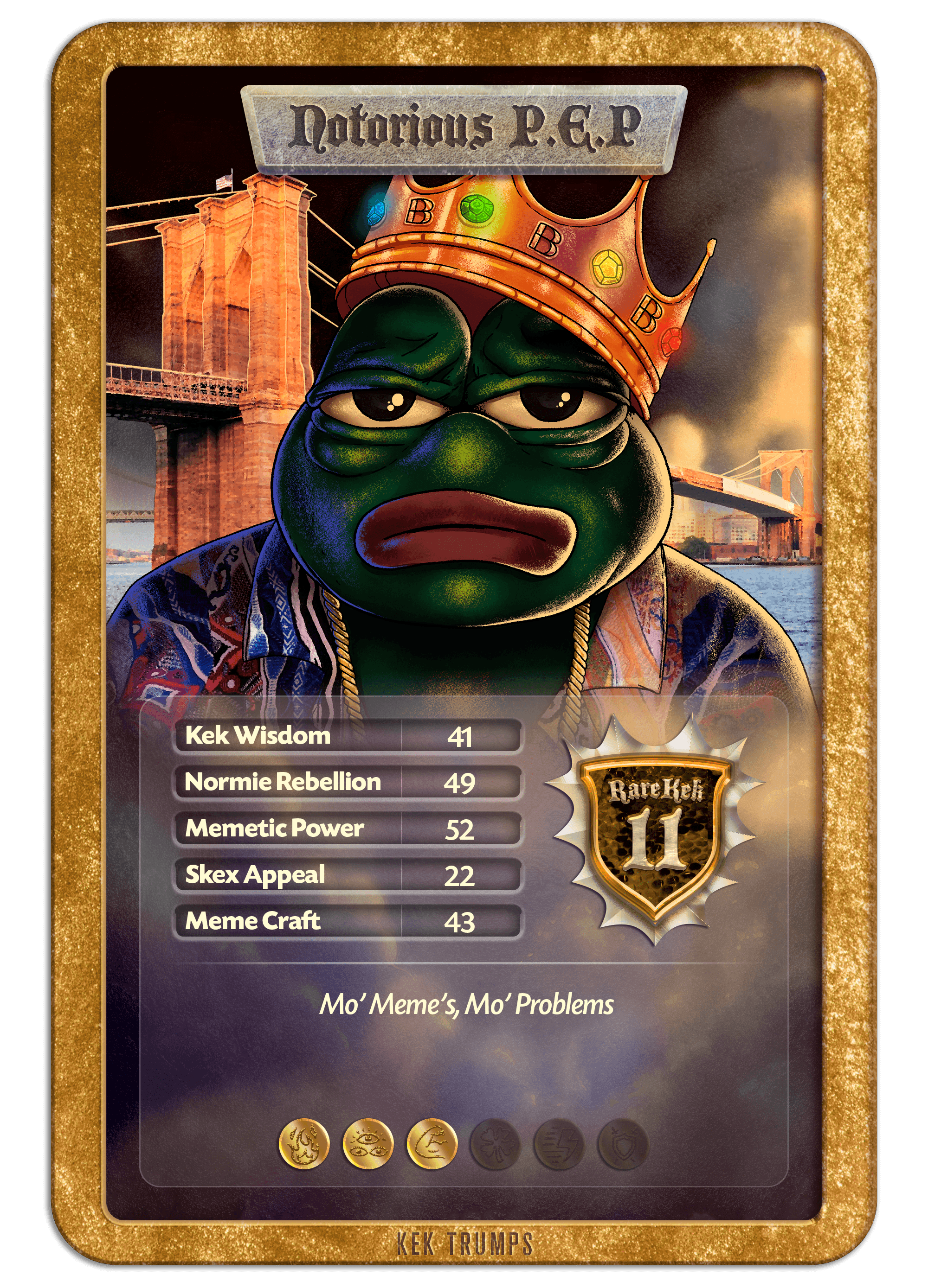 #11 NOTORIOUS P.E.P - Gold Standard