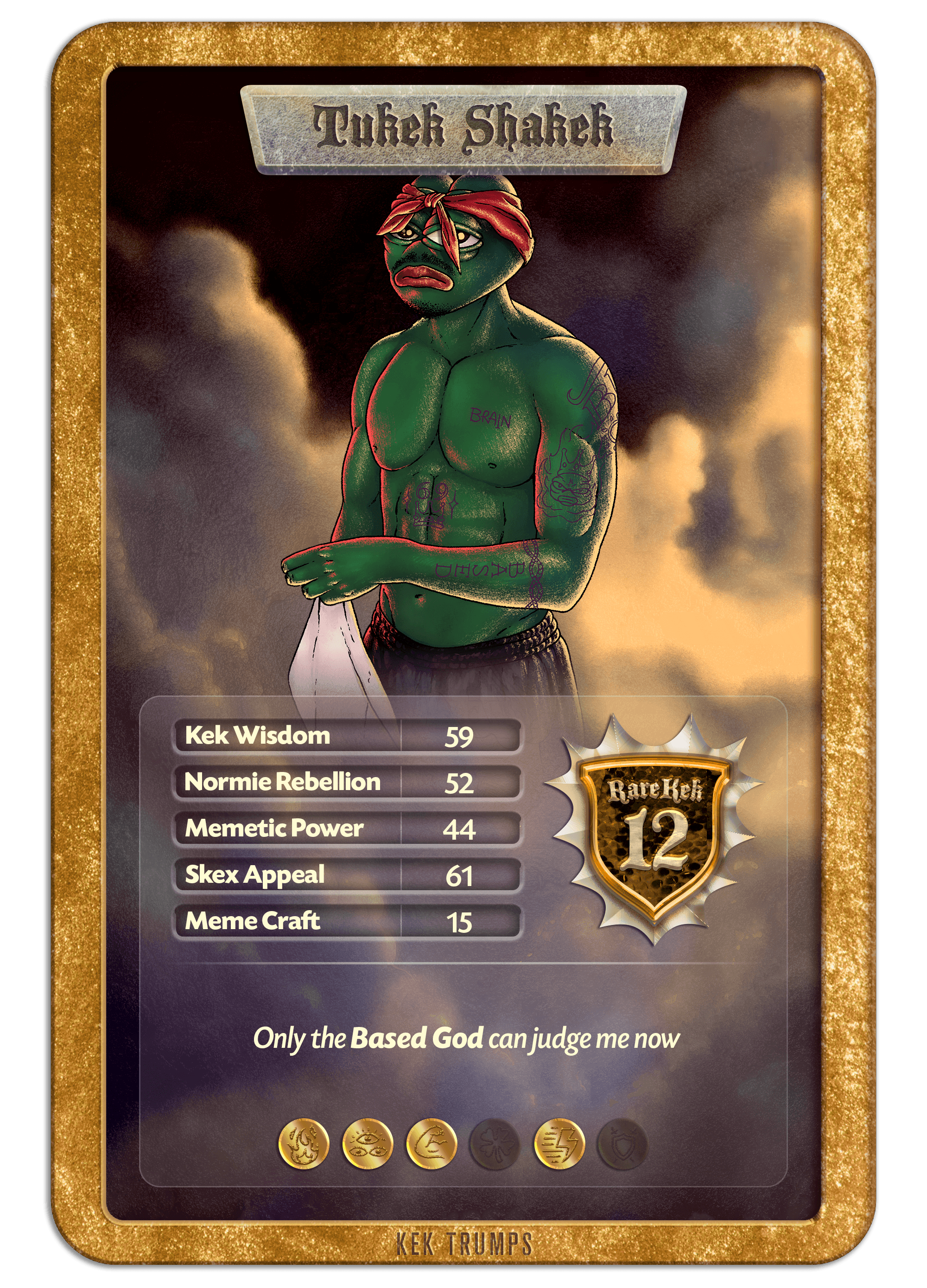 #12 TUKEK SHAKEK - Gold Standard