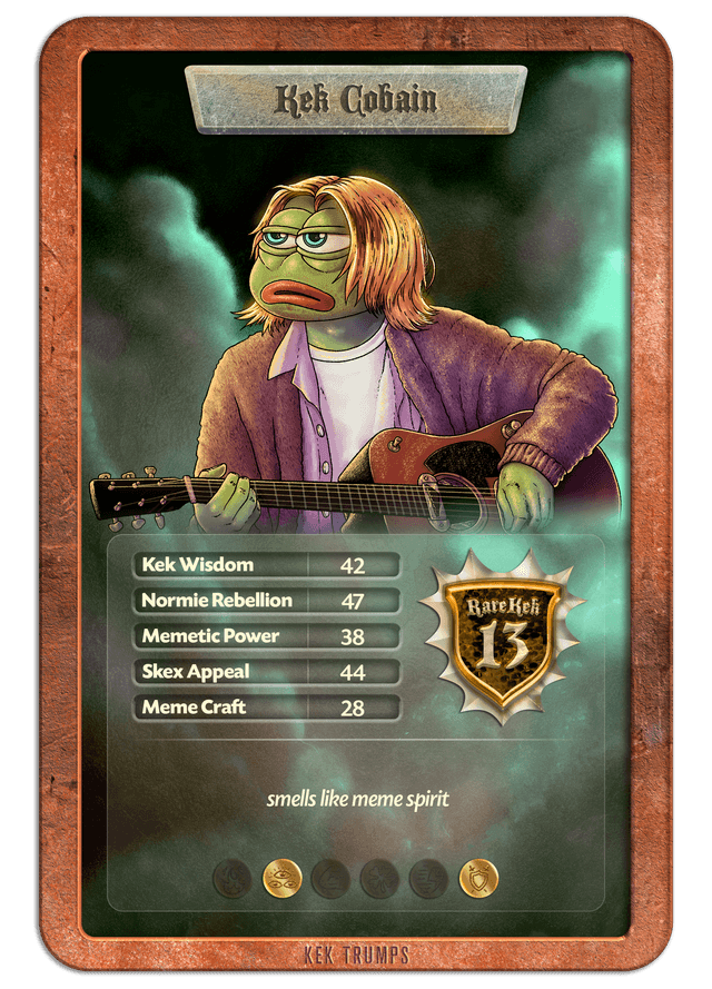 #13 KEK COBAIN - Bronze