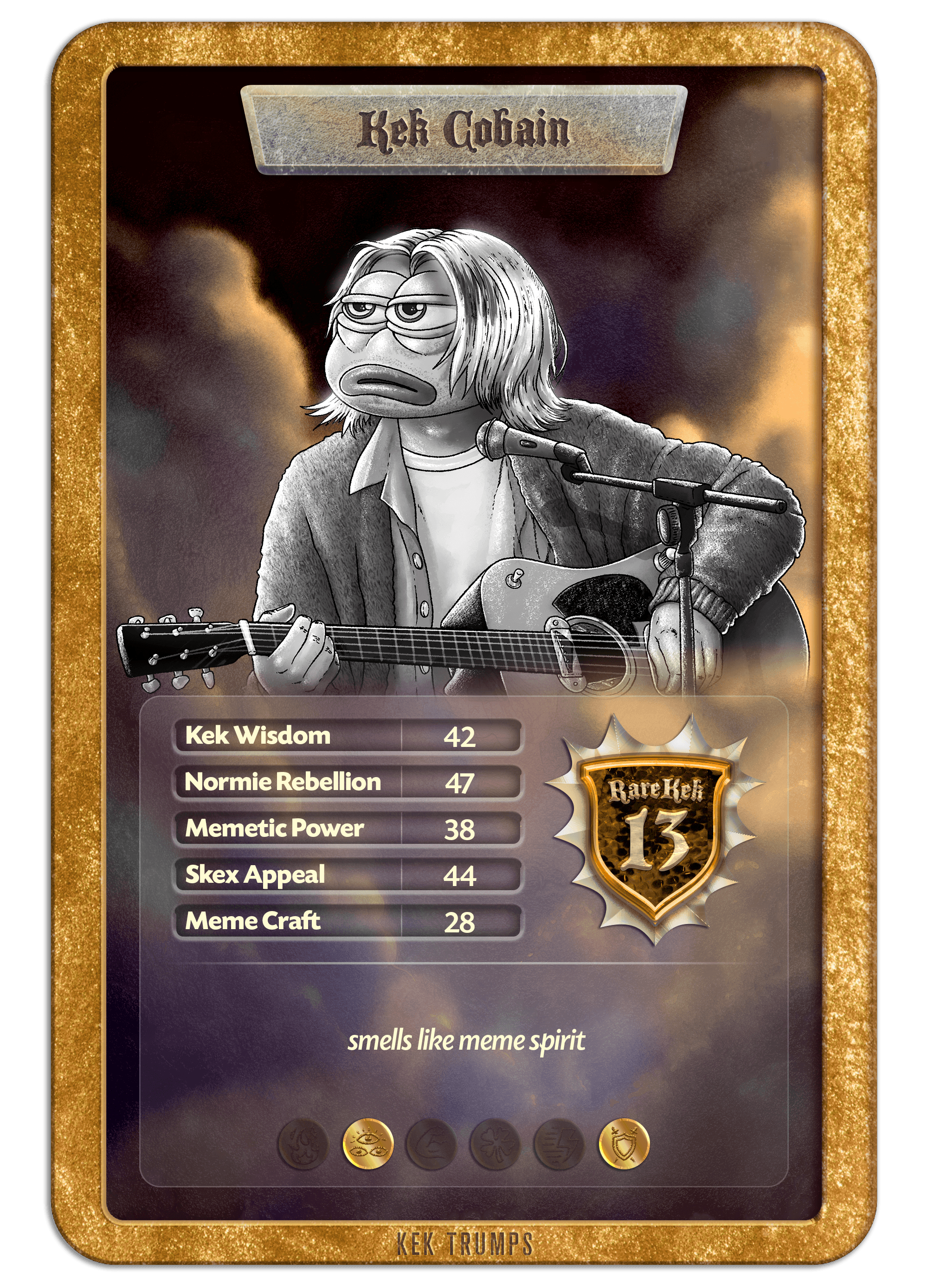 #13 KEK COBAIN - Gold Standard