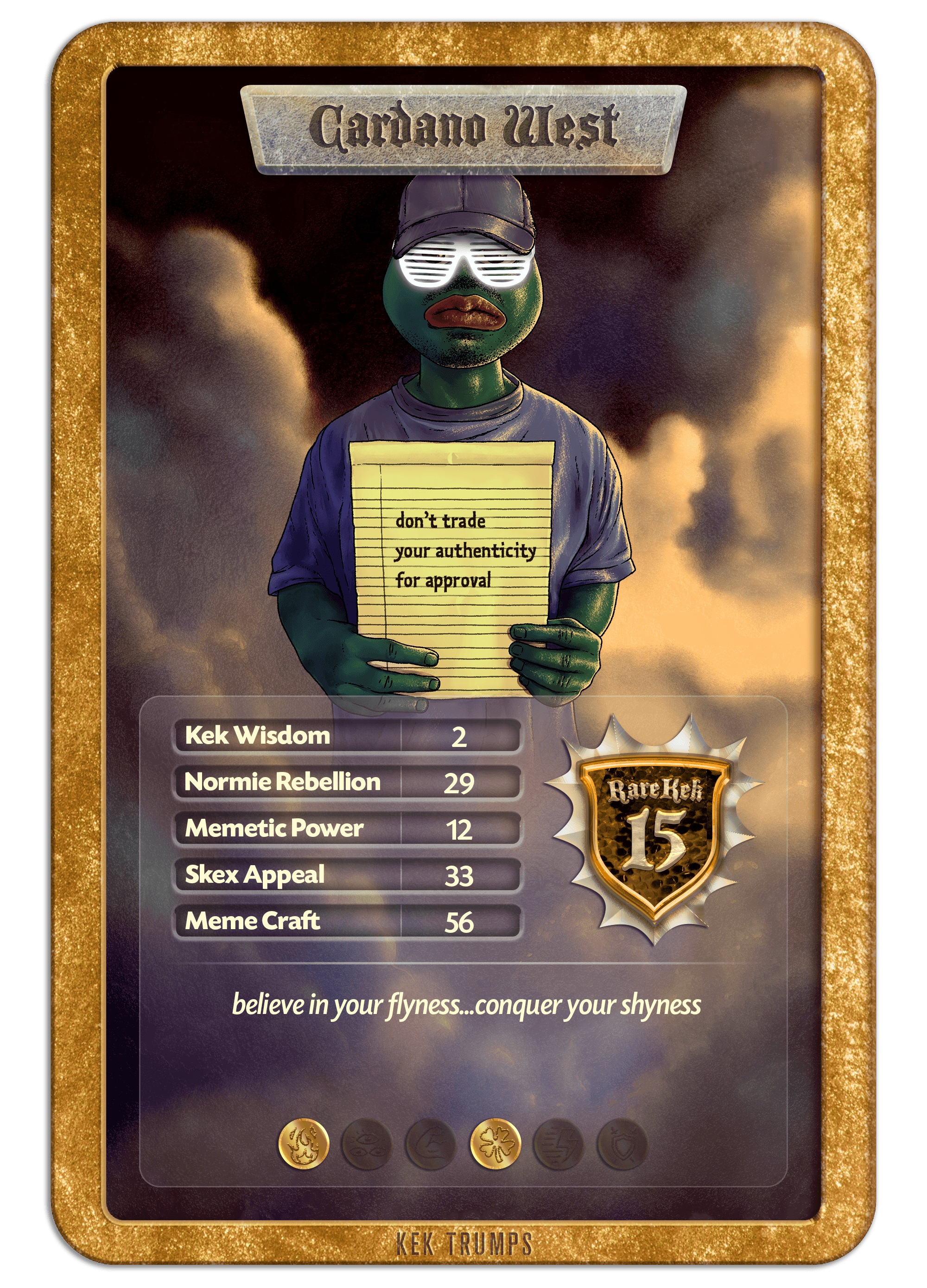 #15 CARDANO WEST - Gold Standard