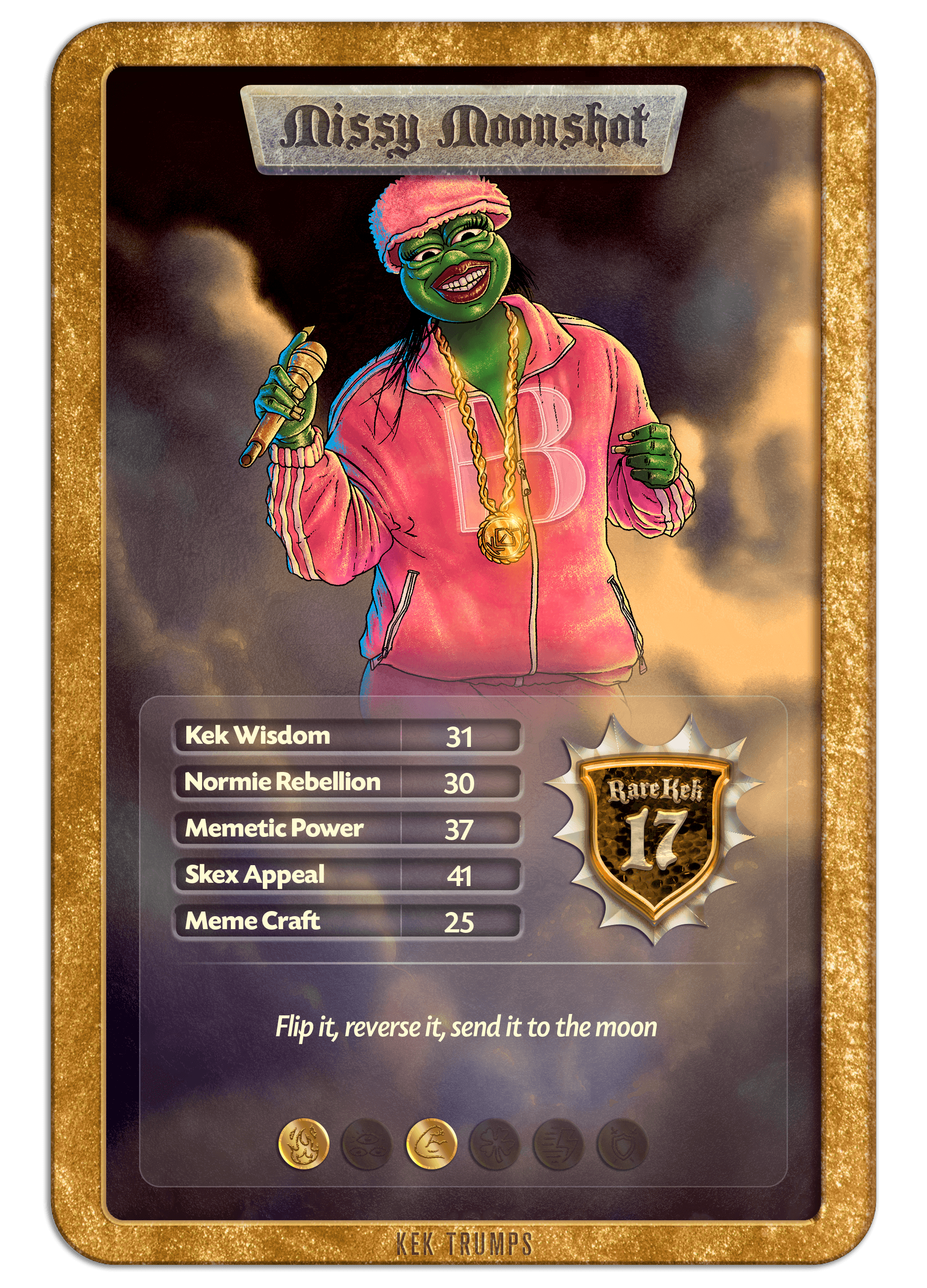 #17 MISSY MOONSHOT - Gold Standard