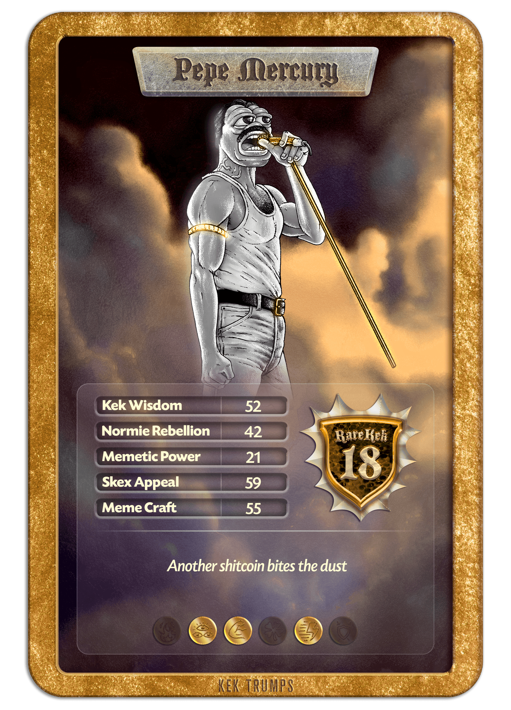 #18 PEPE MERCURY - Gold Standard