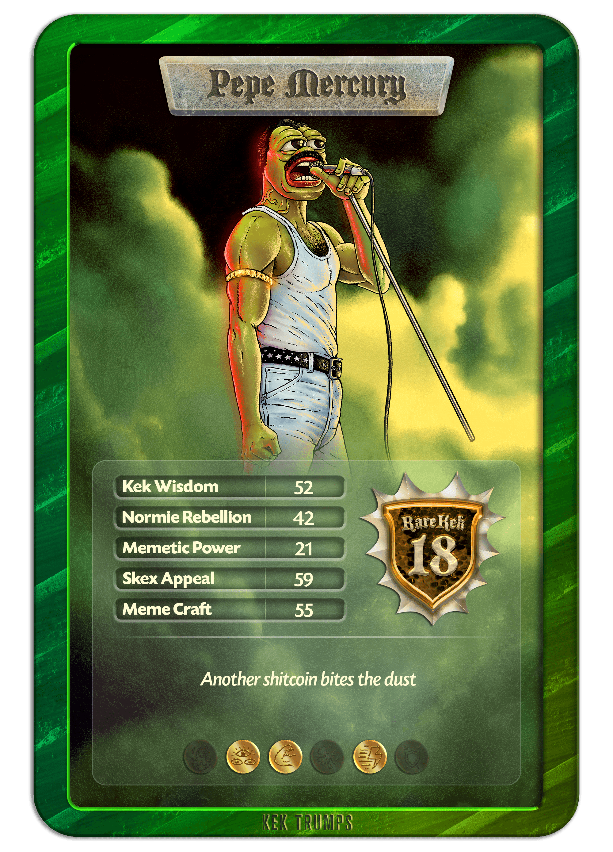 #18 PEPE MERCURY - Top Shelf