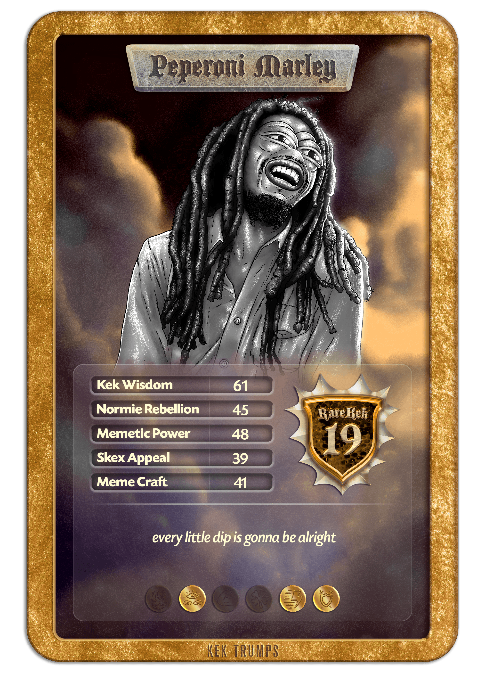 #19 PEPERONI MARLEY - Gold Standard