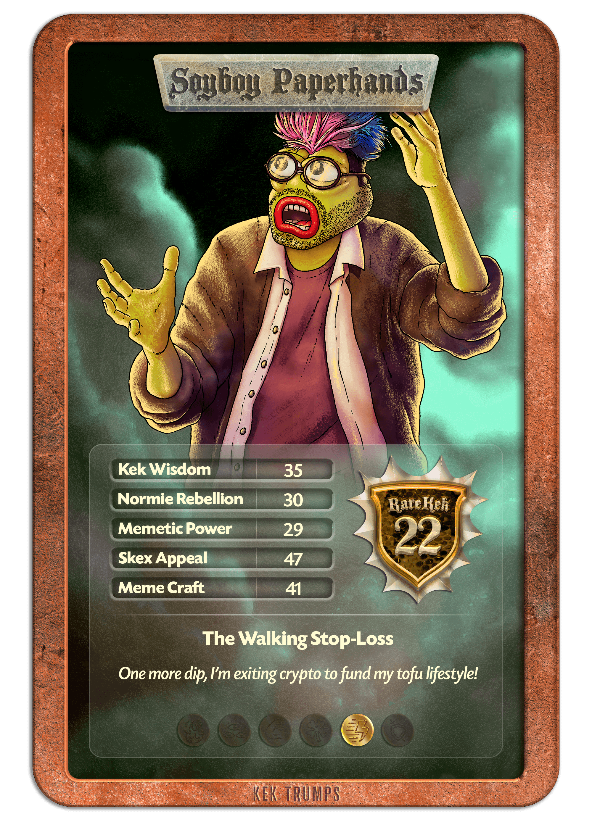 #22 SOYBOY PAPERHANDS