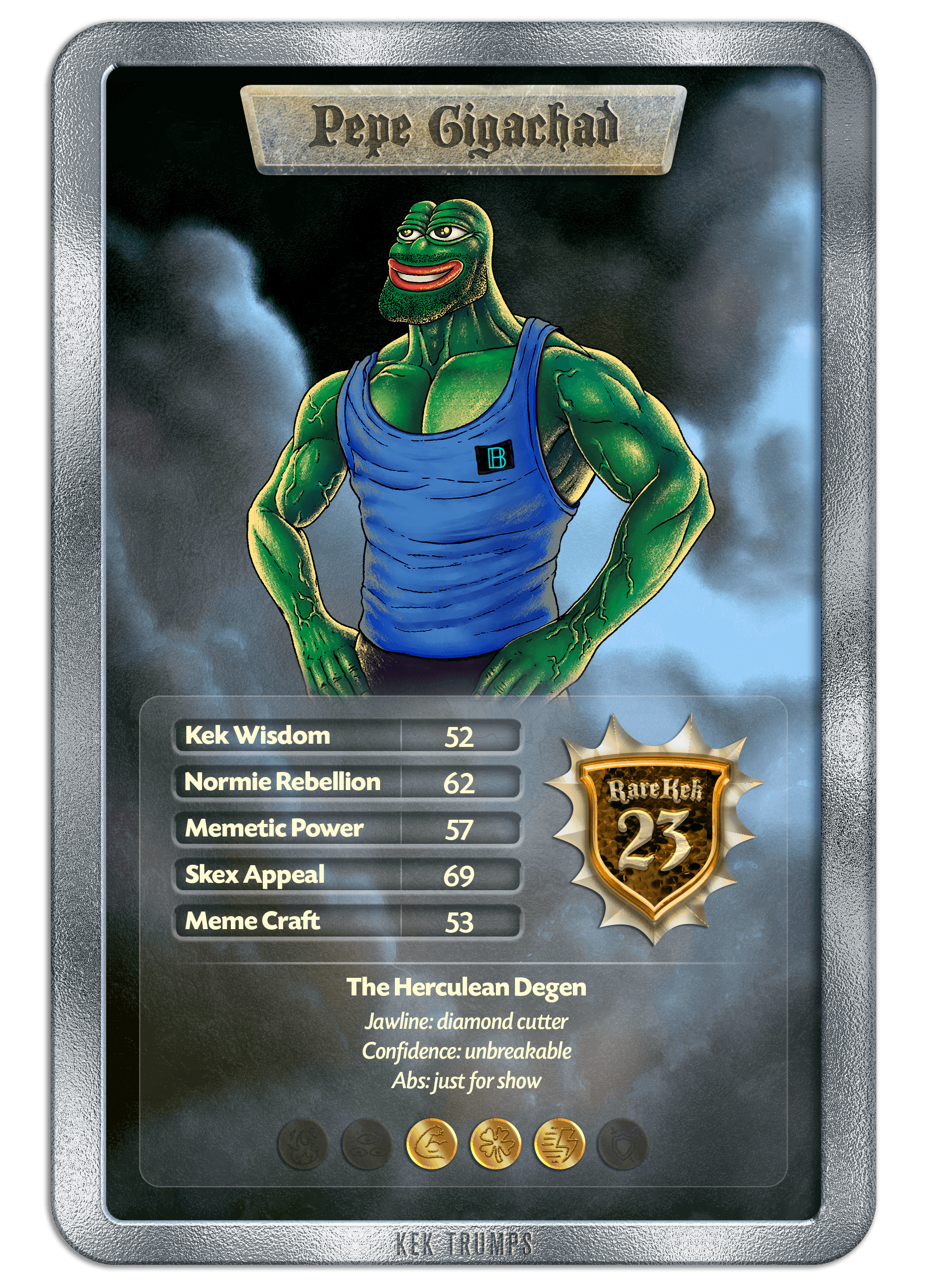 #23 PEPE GIGACHAD - ICE