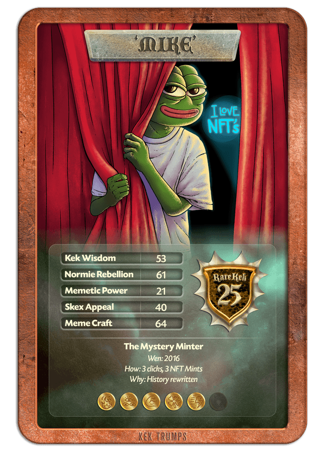 #25 'MIKE' - Bronze