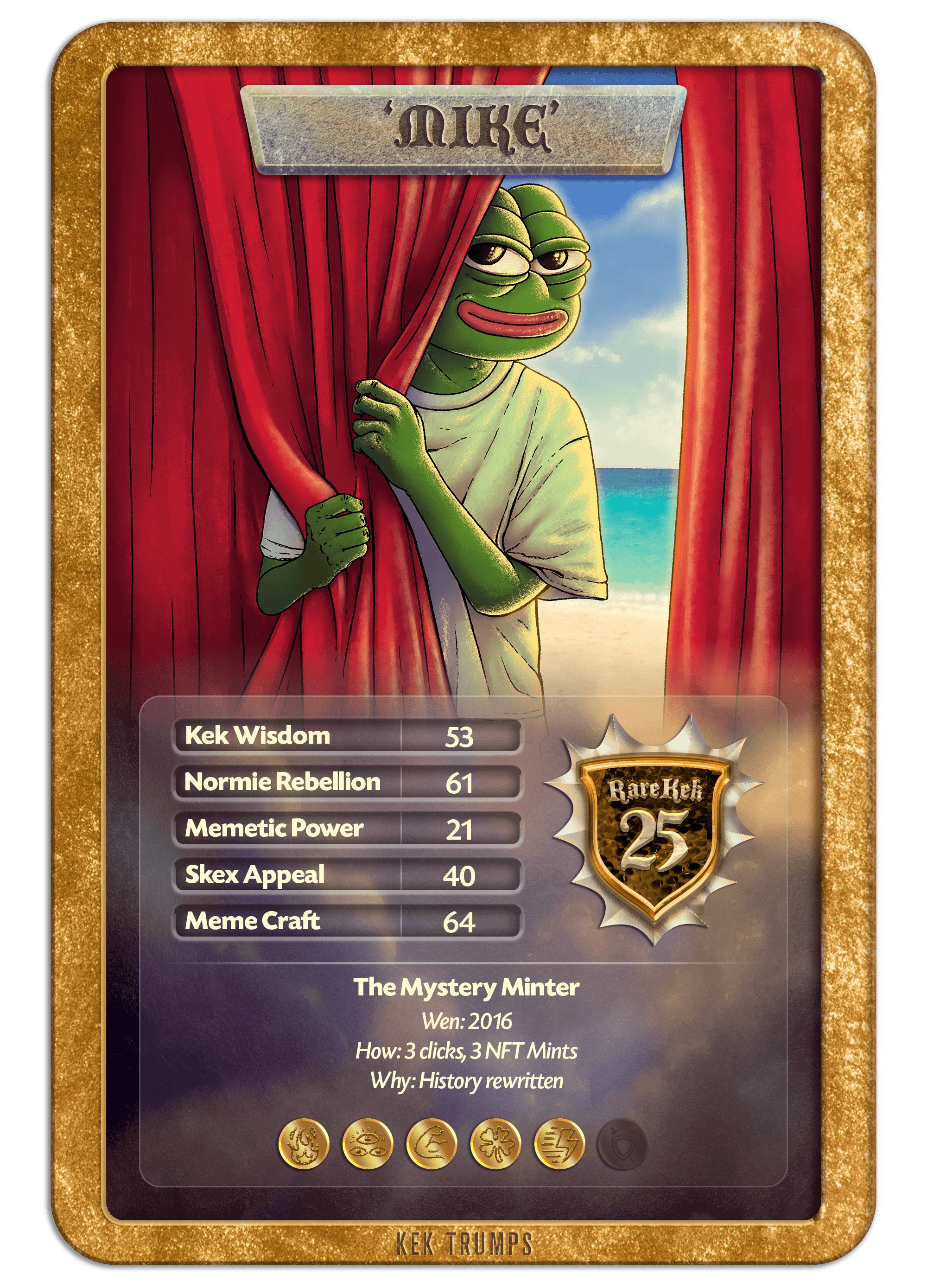 #25 'MIKE' - Gold Standard