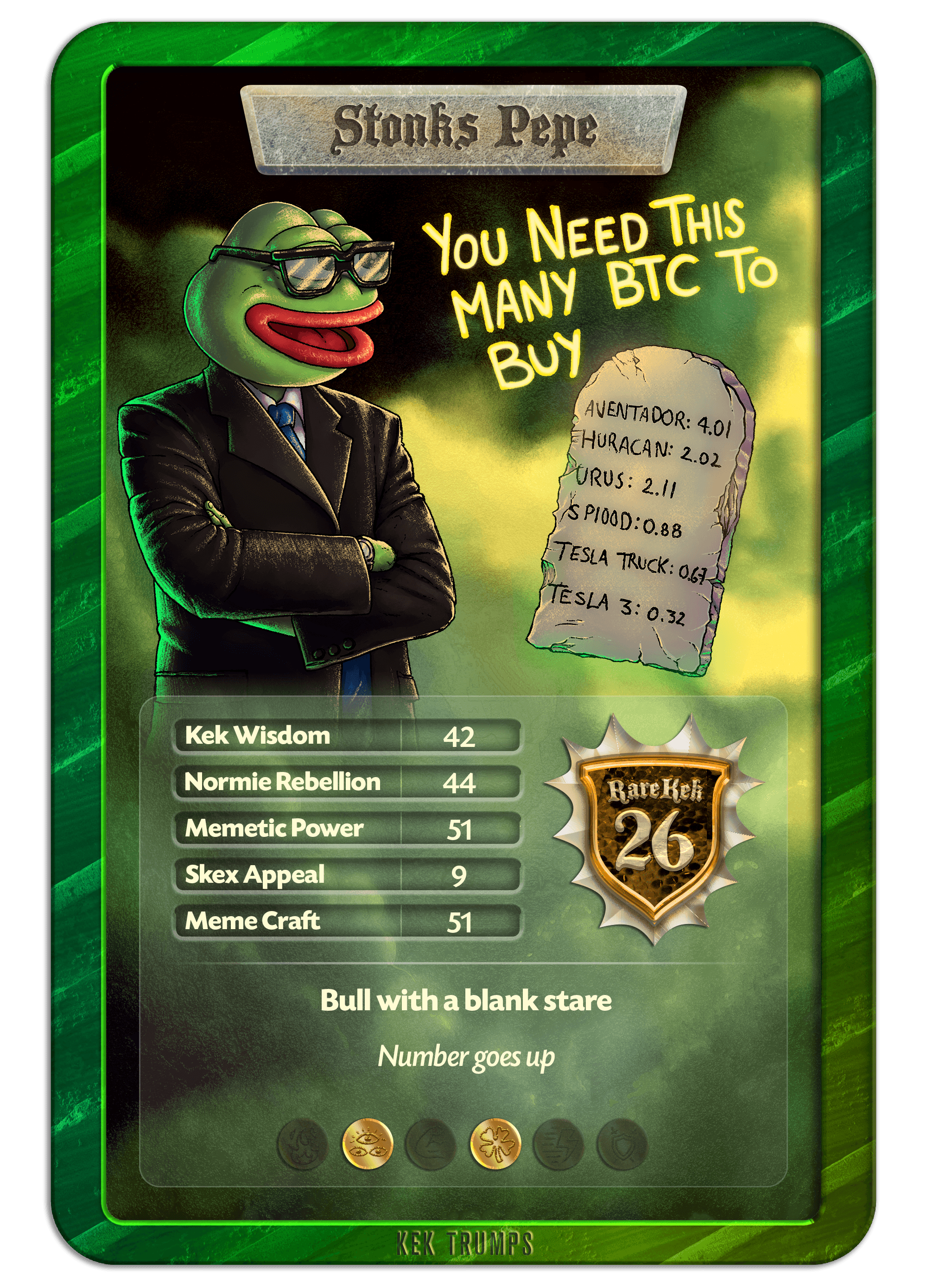 #26 STONKS PEPE - Top Shelf