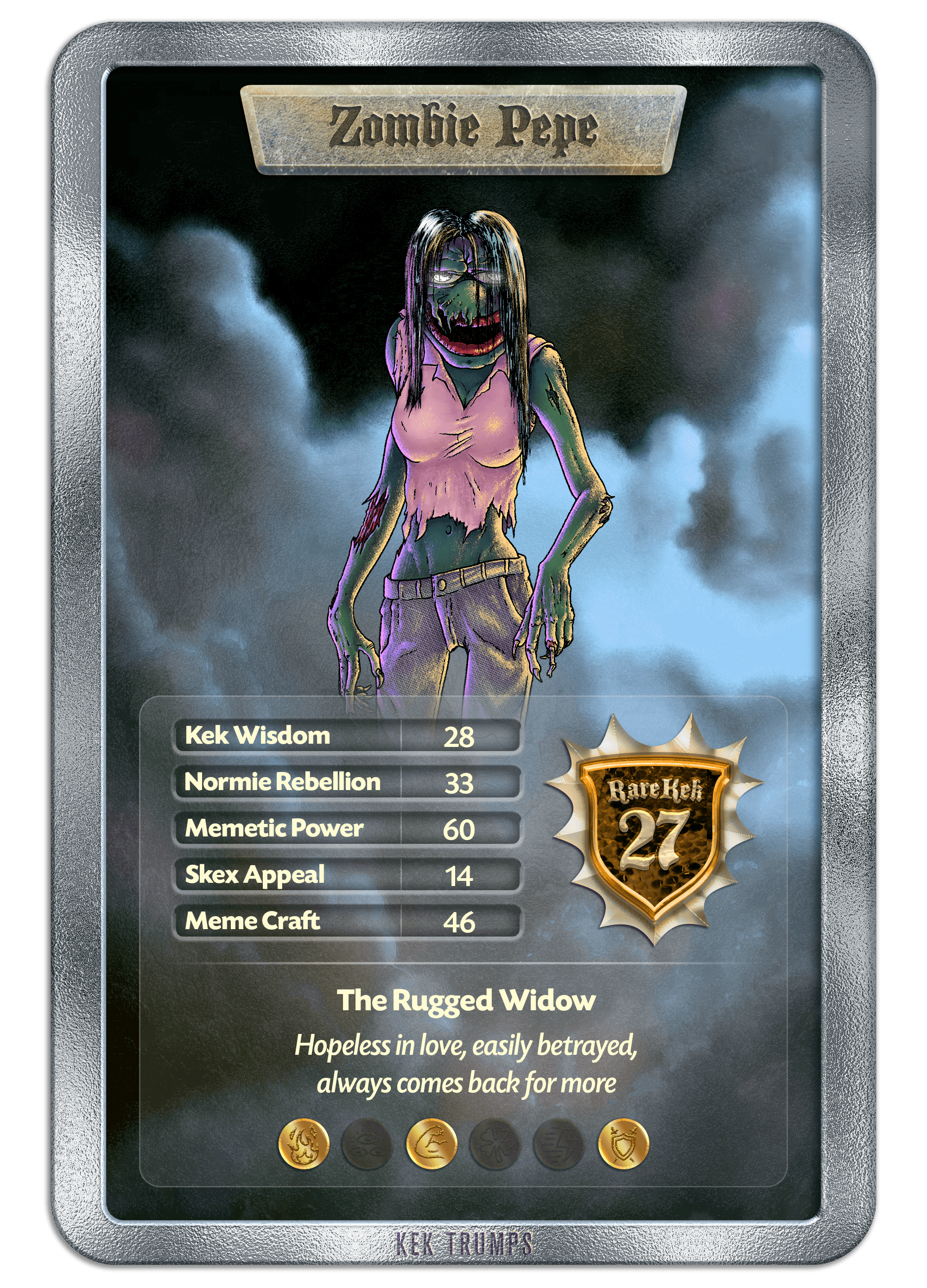 #27 ZOMBIE PEPE - ICE