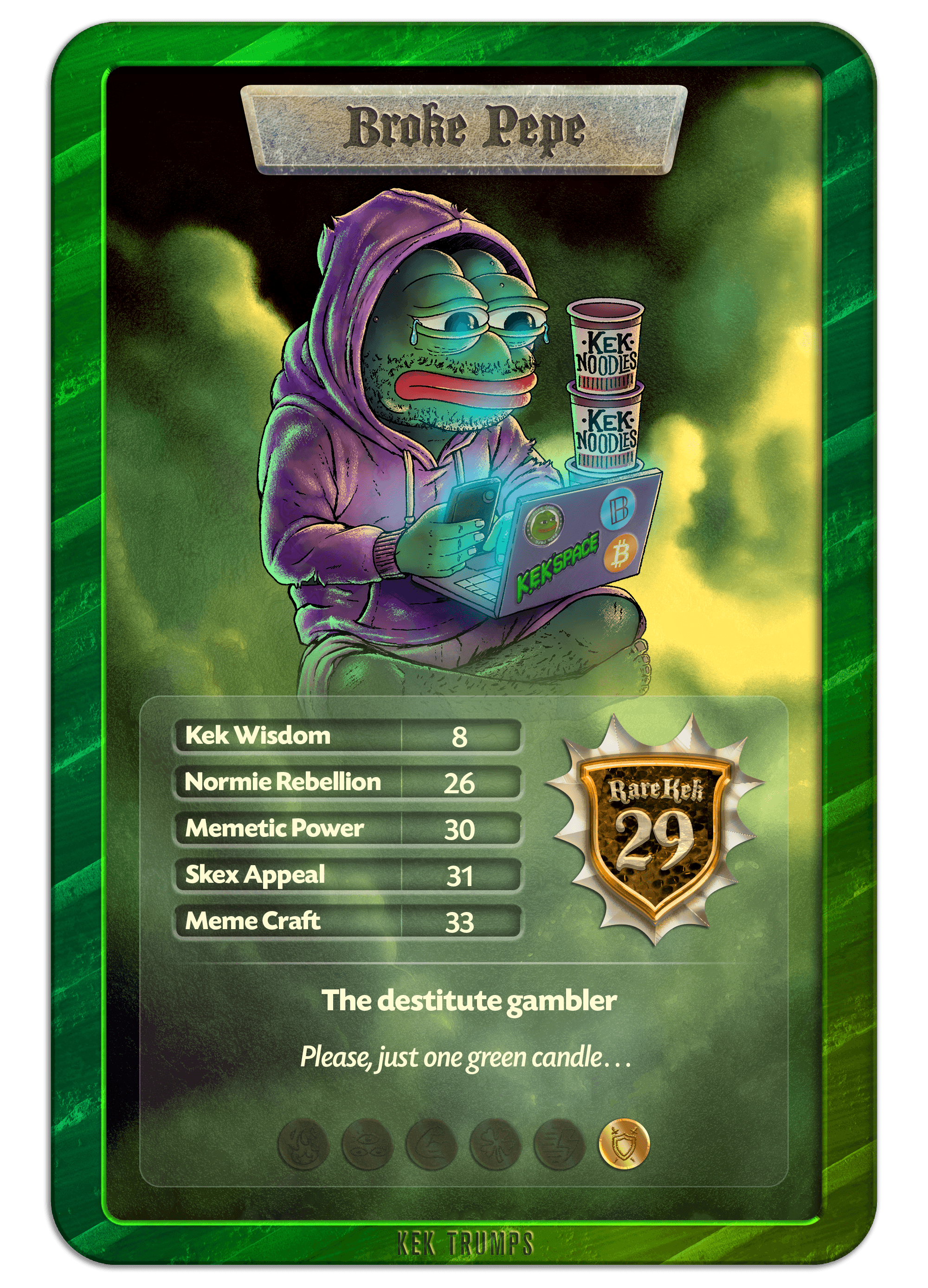 #29 BROKE PEPE - Top Shelf