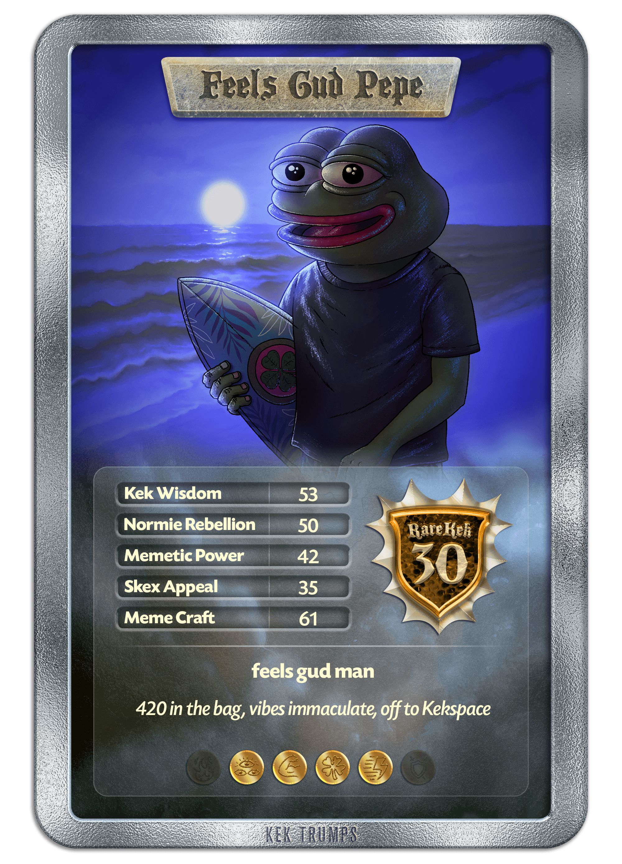 #30 FEELS GUD PEPE - ICE