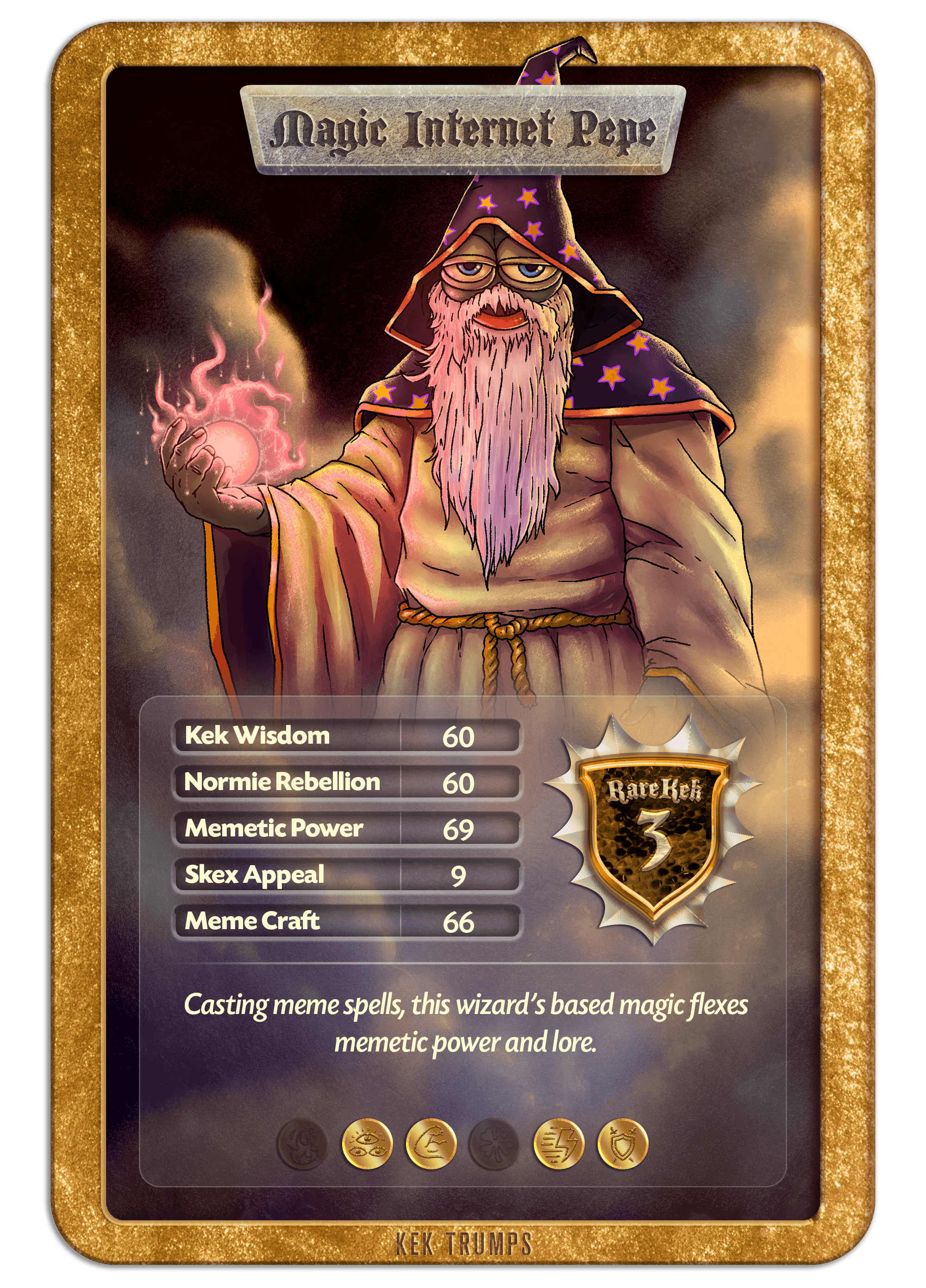 #3 MAGIC INTERNET PEPE - Gold Standard