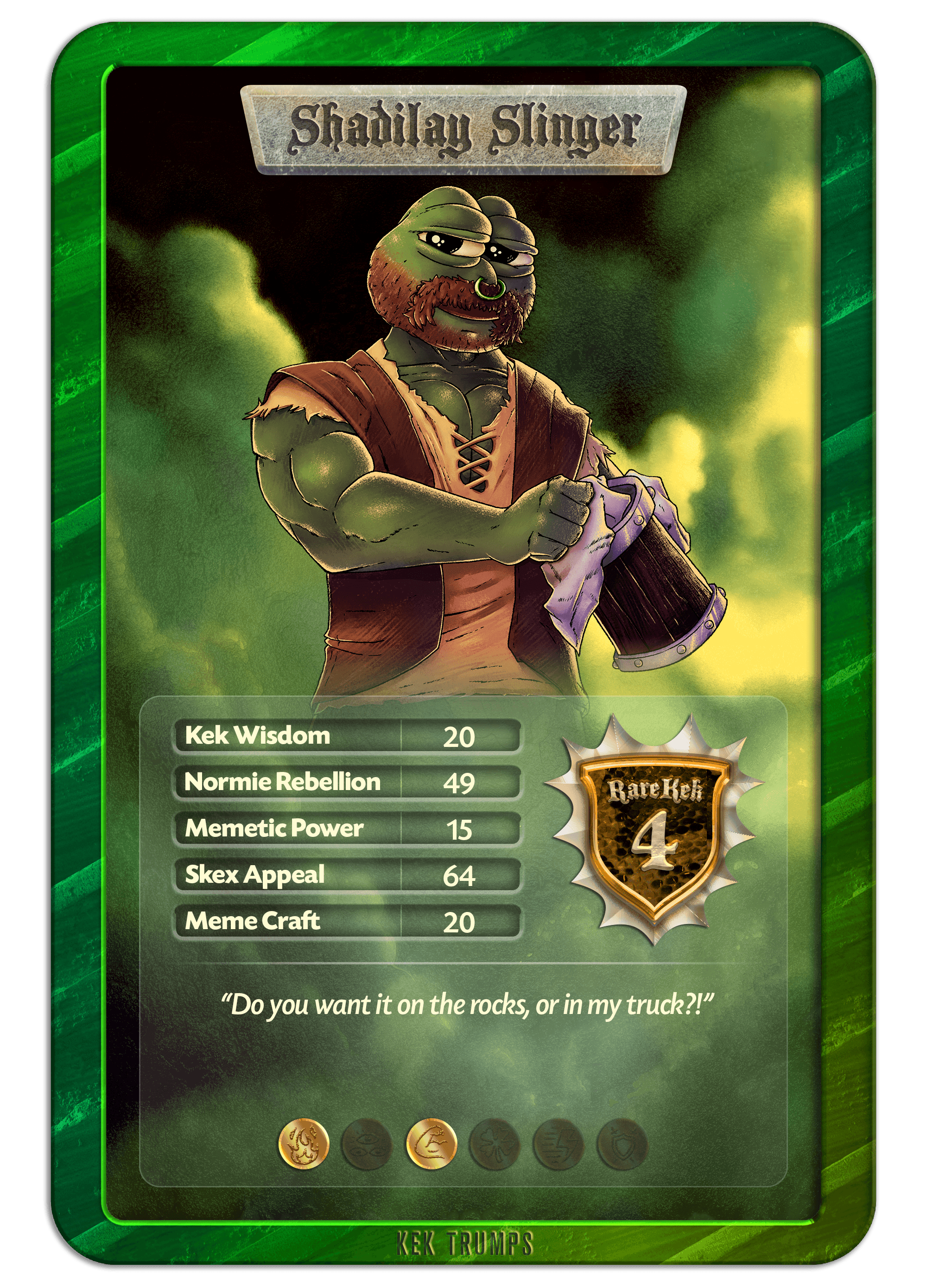 #4 SHADILAY SLINGER - Top Shelf