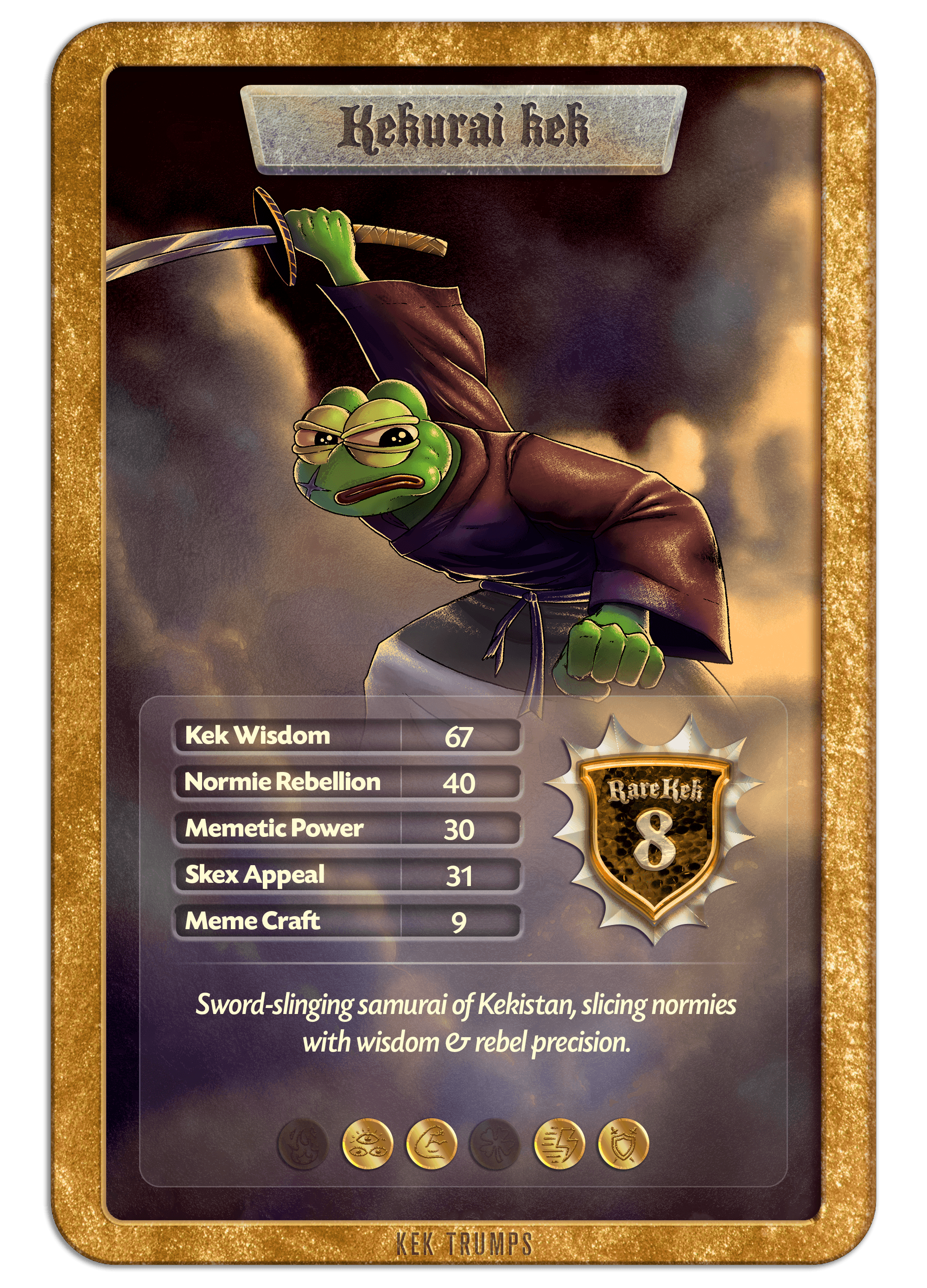 #8 KEKURAI KEK - Gold Standard